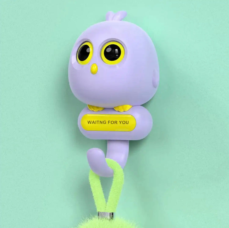 Cute Bird Wall Hook, Creative Bird Hook With Movable Eyes, Self Adhesive Hooks for Clothes Hat Scarf Cute Bird Wall Hook, Creative Bird Hook With Movable Eyes, Self Adhesive Hooks for Clothes Hat Scarf
